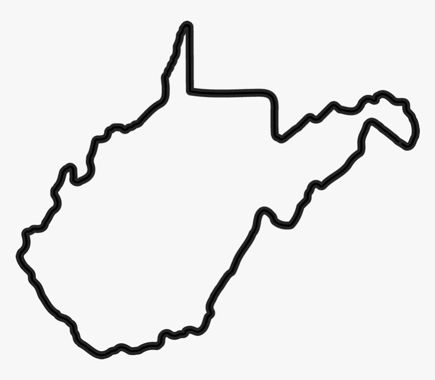 West Virginia Outline, HD Png Download, Free Download