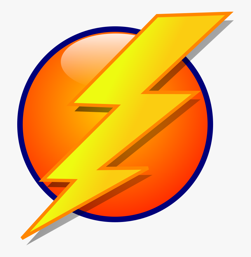 Black Lightning Bolt Png - Lightning Bolt Clipart, Transparent Png, Free Download