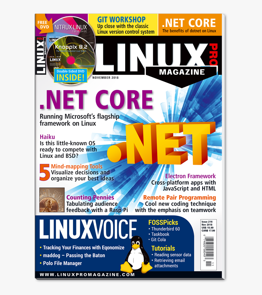Linux Pro Magazine - Magazin Linux, HD Png Download, Free Download