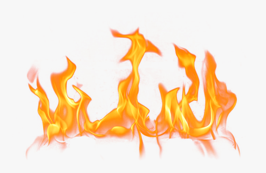 Light Fire Clip Art - Transparent Background Flames Png, Png Download, Free Download