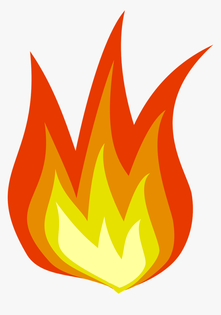 Fire Flames Hot Heating Orange Png Image - Animated Picture Of Fire, Transparent Png, Free Download