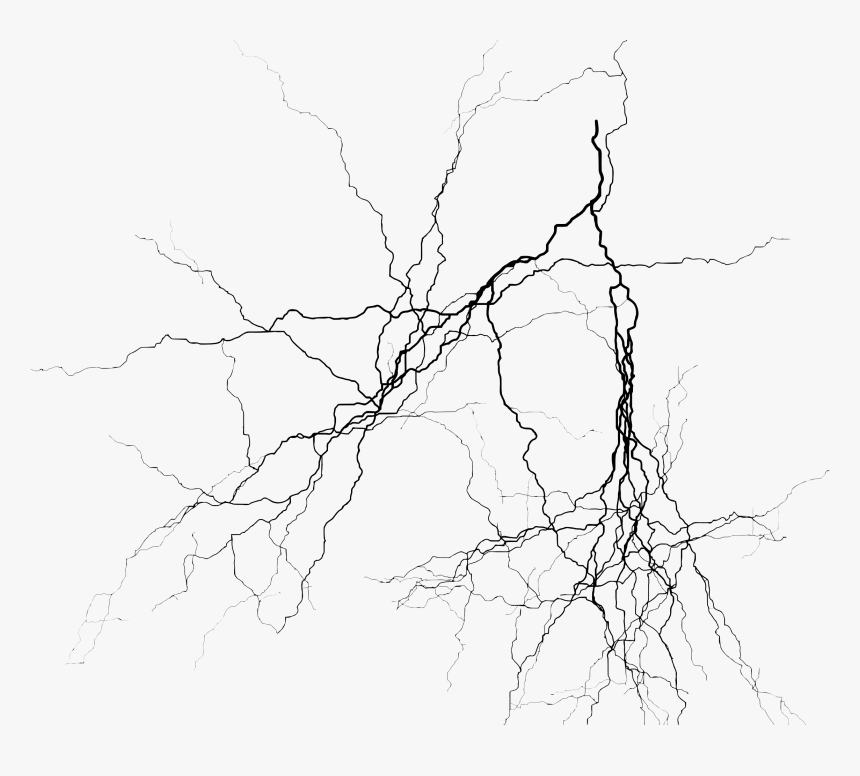 Lightning Strike Png - Black Lightning Vector Free Download, Transparent Png, Free Download