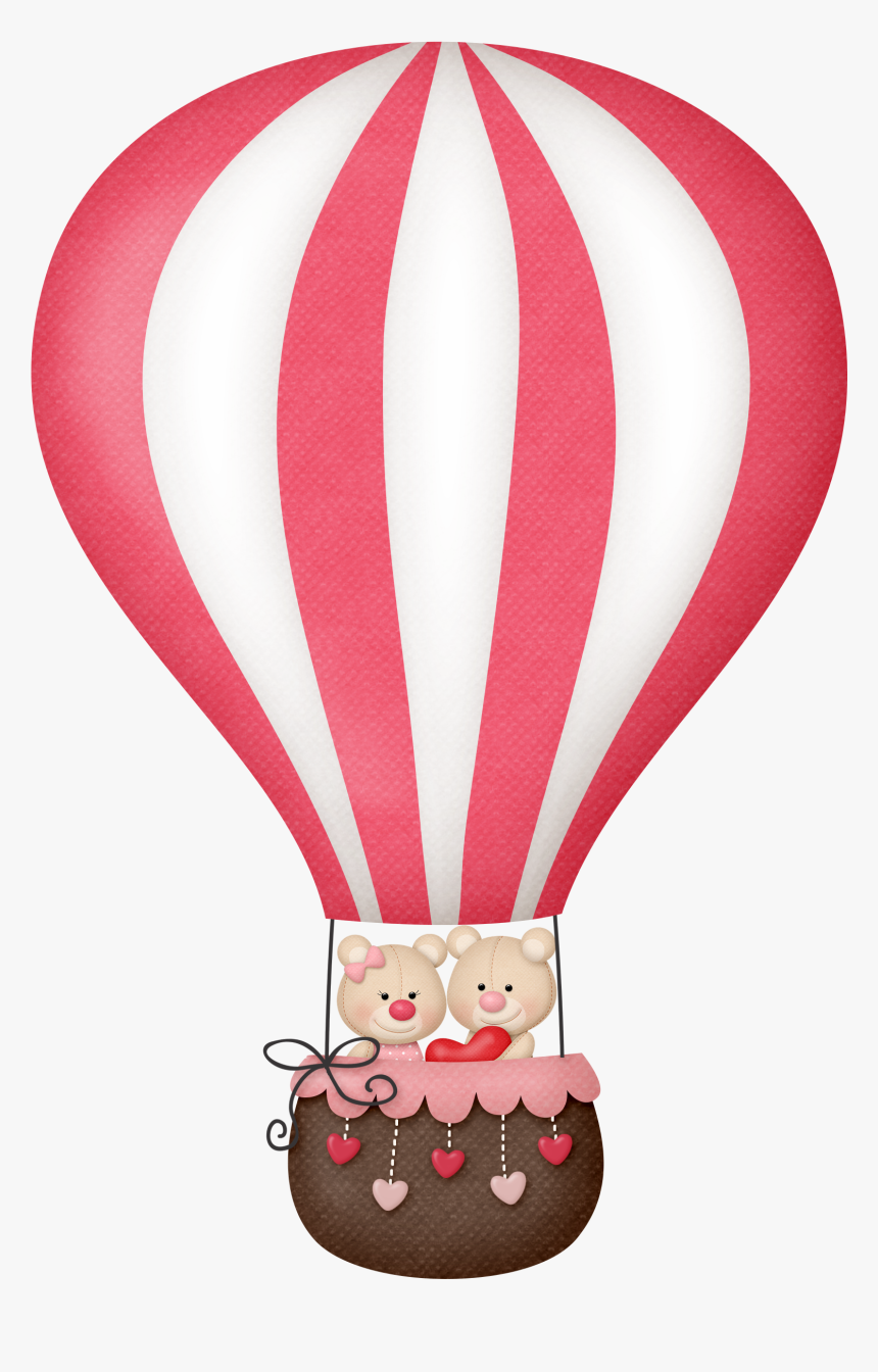Pin By Adri Machado - Hot Air Balloon Pink, HD Png Download, Free Download