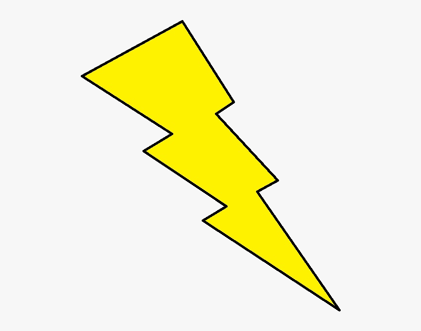 Lightning Bolt Clipart Clip Art Free Image Transparent - Lightning Clipart, HD Png Download, Free Download