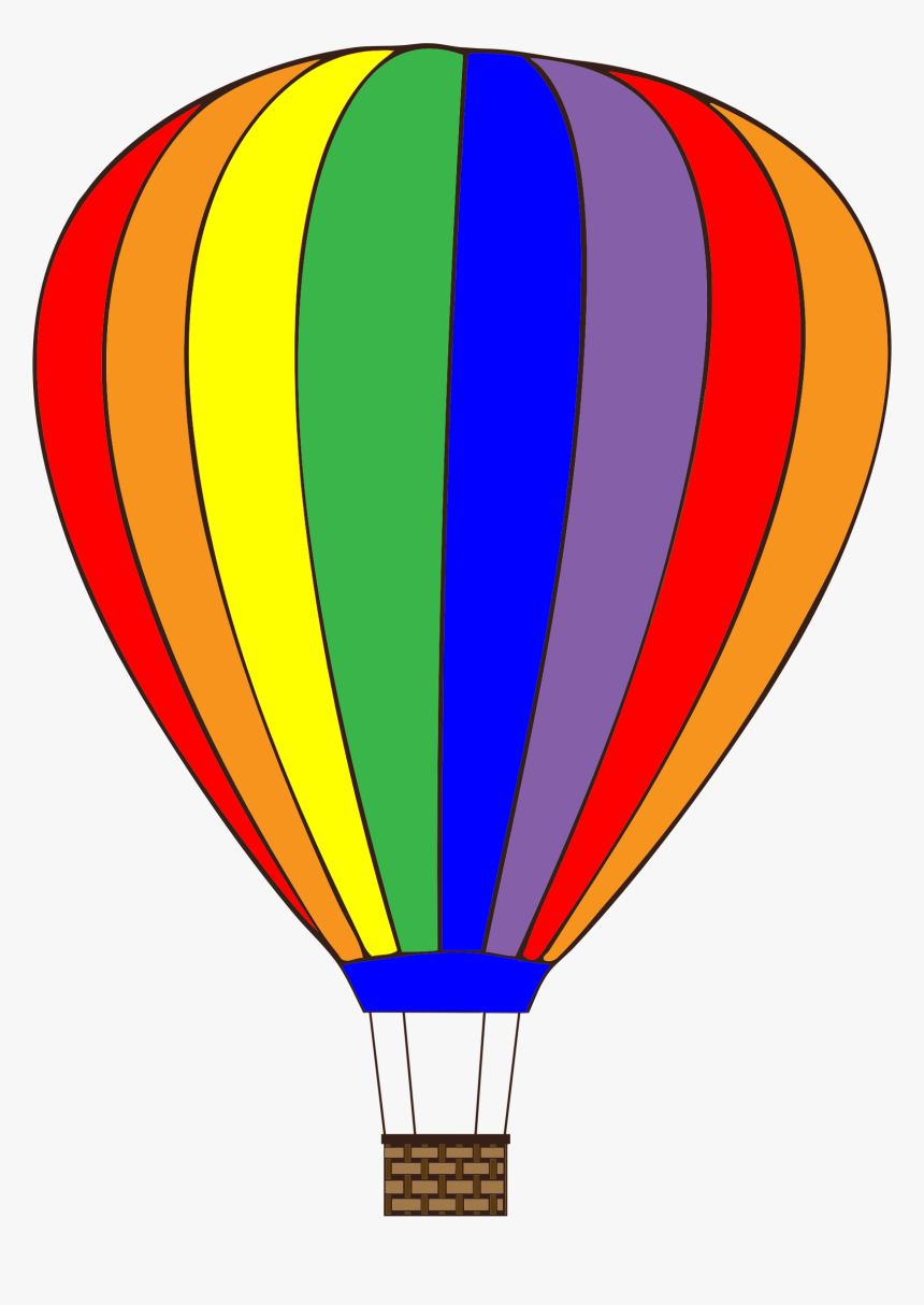 Clip Art Clipart Hot Air Balloon Pictures - Clipart Of Hot Air Balloon, HD Png Download, Free Download