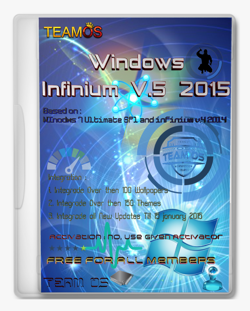 A70198 - Windows 7 Infinium V 5 2015, HD Png Download, Free Download