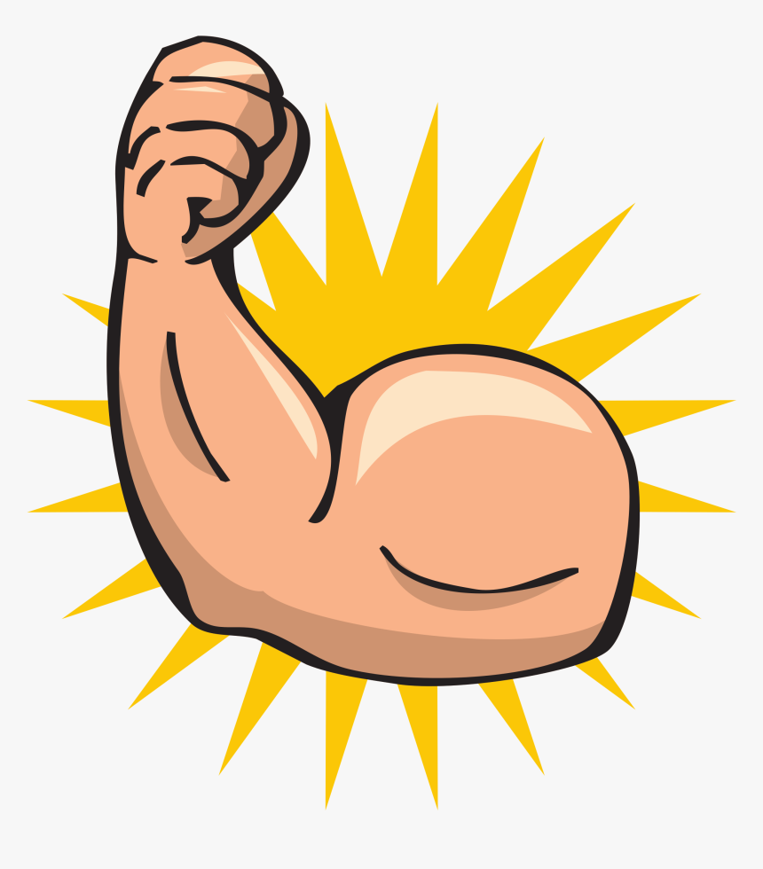 Strong Arm Cartoon Clipart , Png Download - Strong Arm Clipart, Transparent Png, Free Download