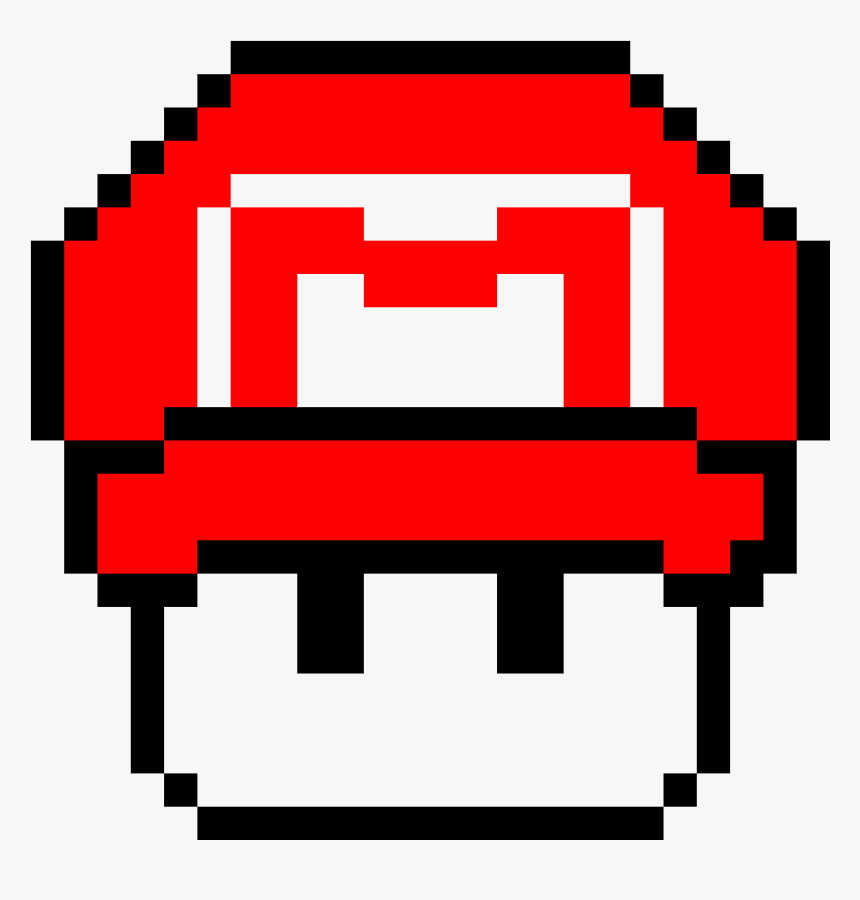 Transparent Mario Mushroom Png - Pixel Art Grinch, Png Download, Free Download