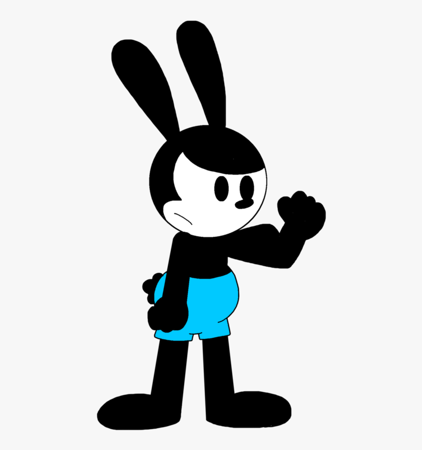 Fancy Muscle Arm Cartoon Pictures - Oswald The Lucky Rabbit Muscle, HD Png Download, Free Download