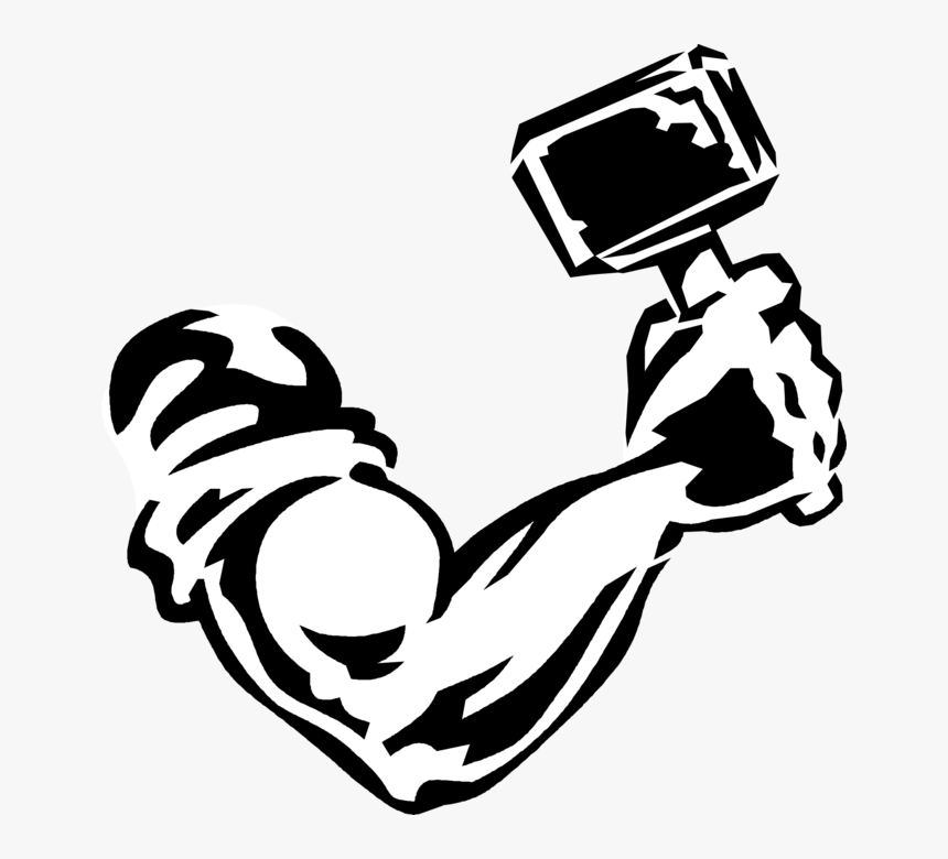 Arm And Hammer Symbol Of Power - Arm Hammer Png, Transparent Png, Free Download