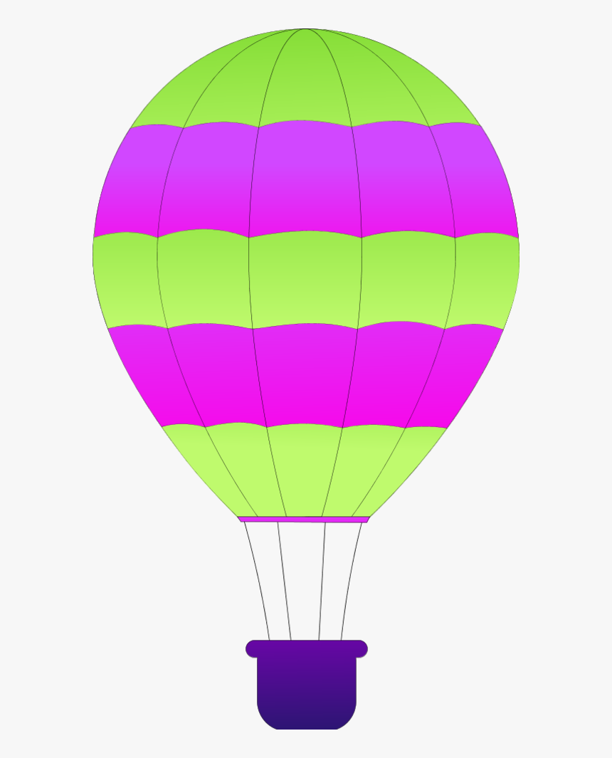 Transparent Hot Air Balloon Clipart Png - Hot Air Balloon Clip Art, Png Download, Free Download