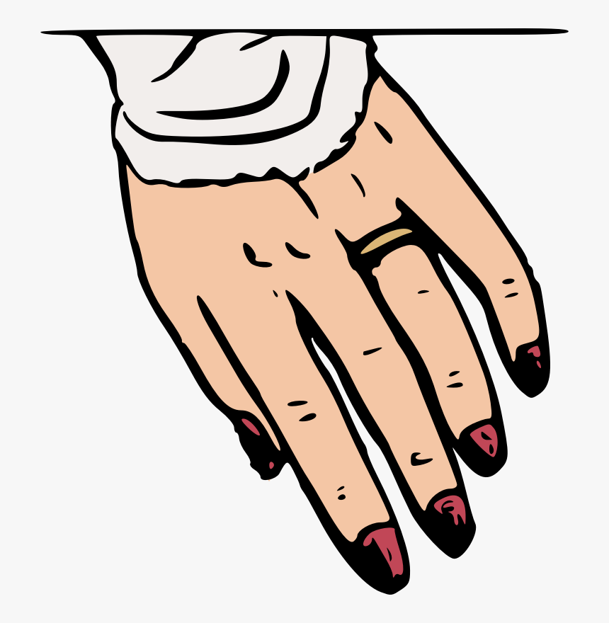 Art,thumb,arm - Ring On Finger Clipart, HD Png Download, Free Download