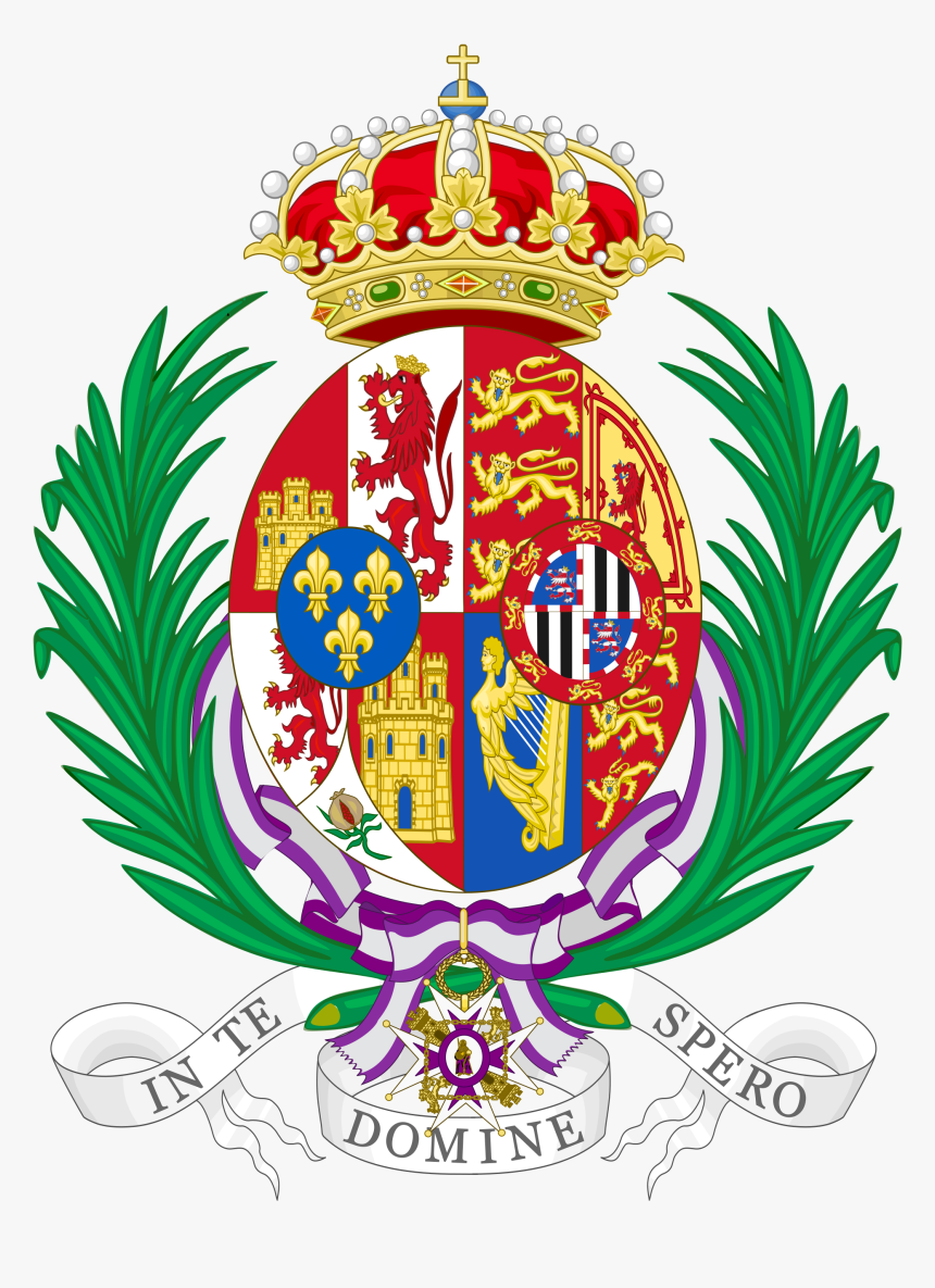 Arms Of Queen Victoria Eugenie - Coat Of Arms Women, HD Png Download, Free Download