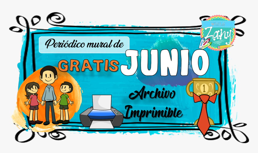 Periodico Mural De Junio, HD Png Download, Free Download