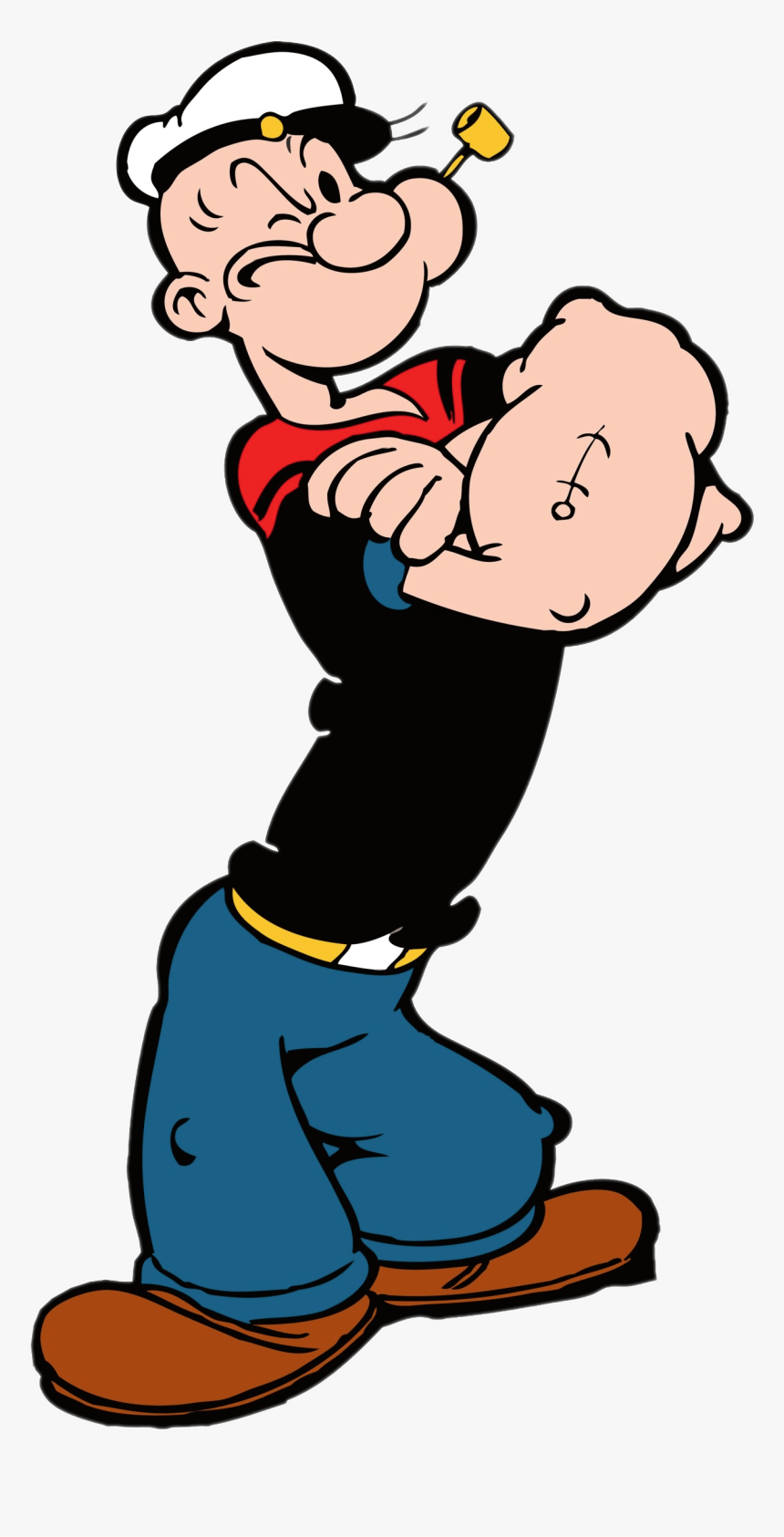 Arm Clipart Popeye - Popeye The Sailor Man, HD Png Download, Free Download