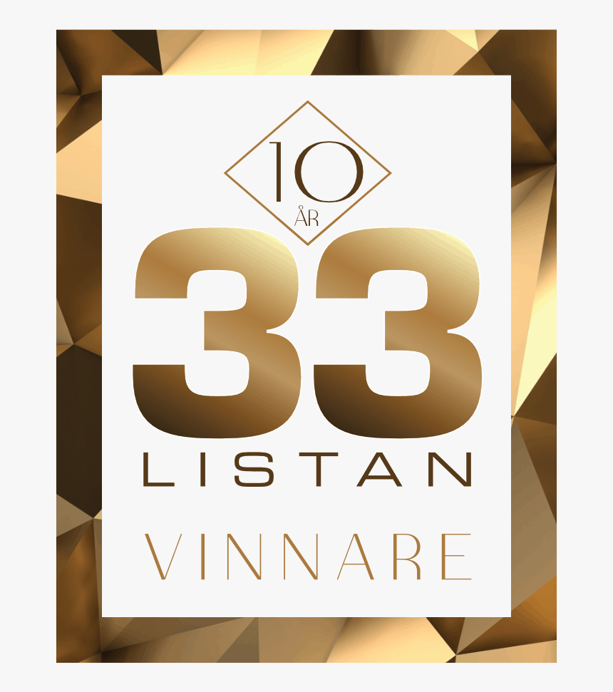 33 Listan17 Winner Logo - Graphic Design, HD Png Download, Free Download