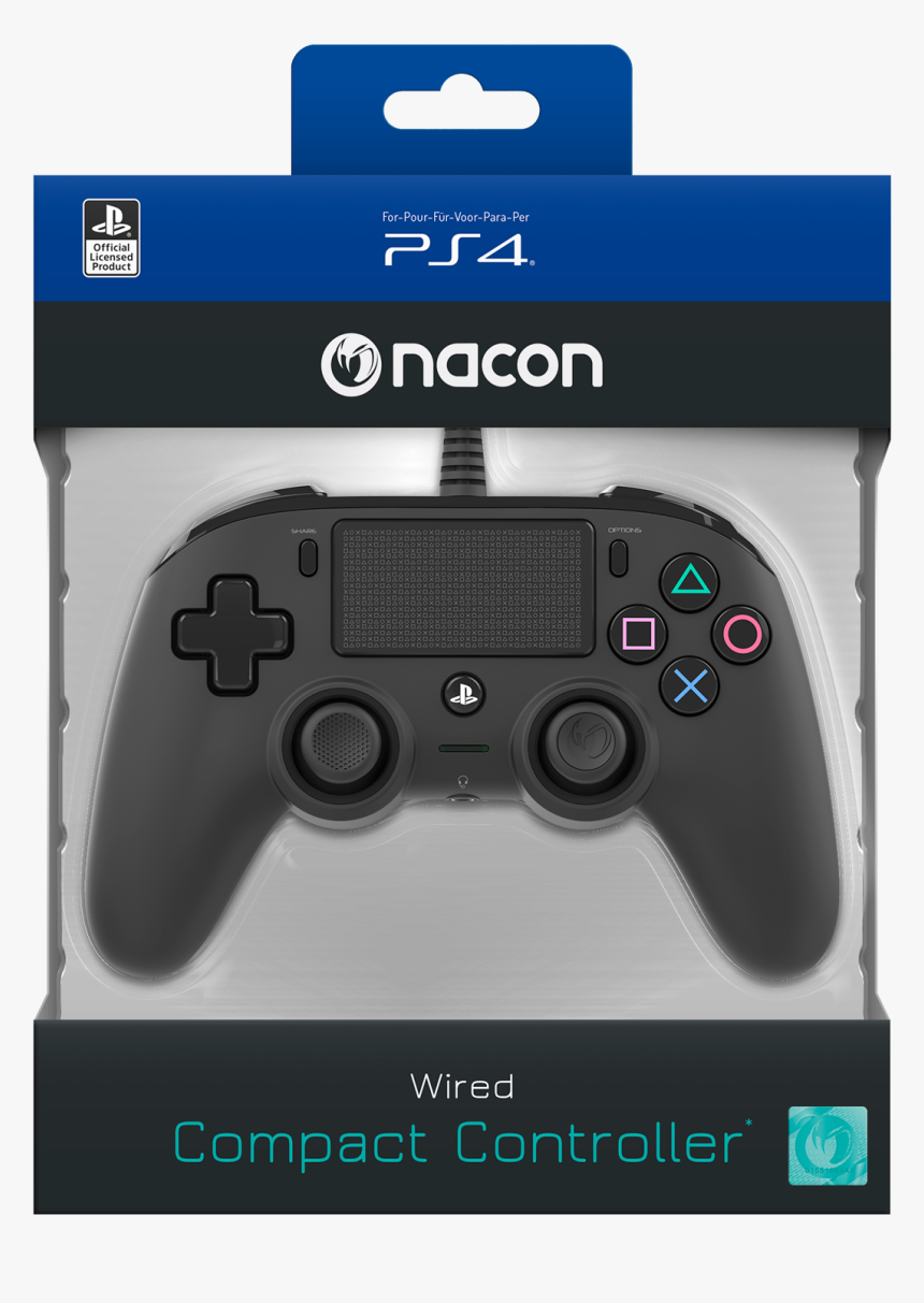 Nacon Compact Controller Transparent Led Red, HD Png Download, Free Download