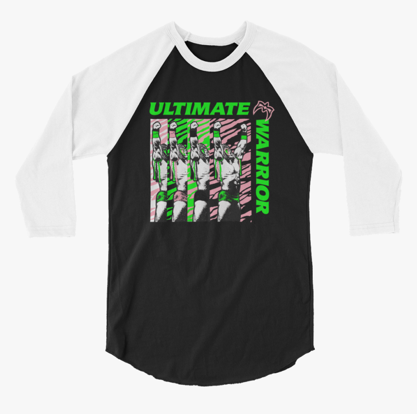 Ultimate Warrior 3/4 Sleeve Raglan T-shirt"
 Class= - Wwe Tommaso Ciampa Shirt, HD Png Download, Free Download