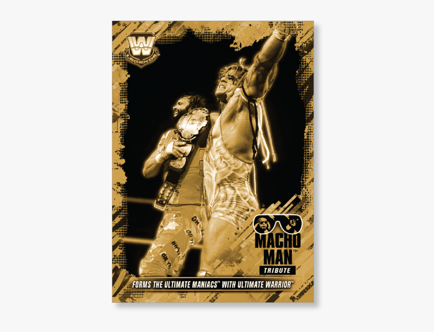 2018 Topps Wwe Heritage Forms The Ultimate Maniacs Poster Hd