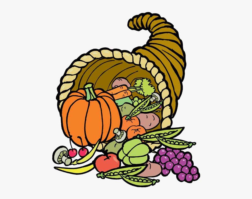 Cornucopia Clip Art Free - Free Clip Art Cornucopia, HD Png Download, Free Download