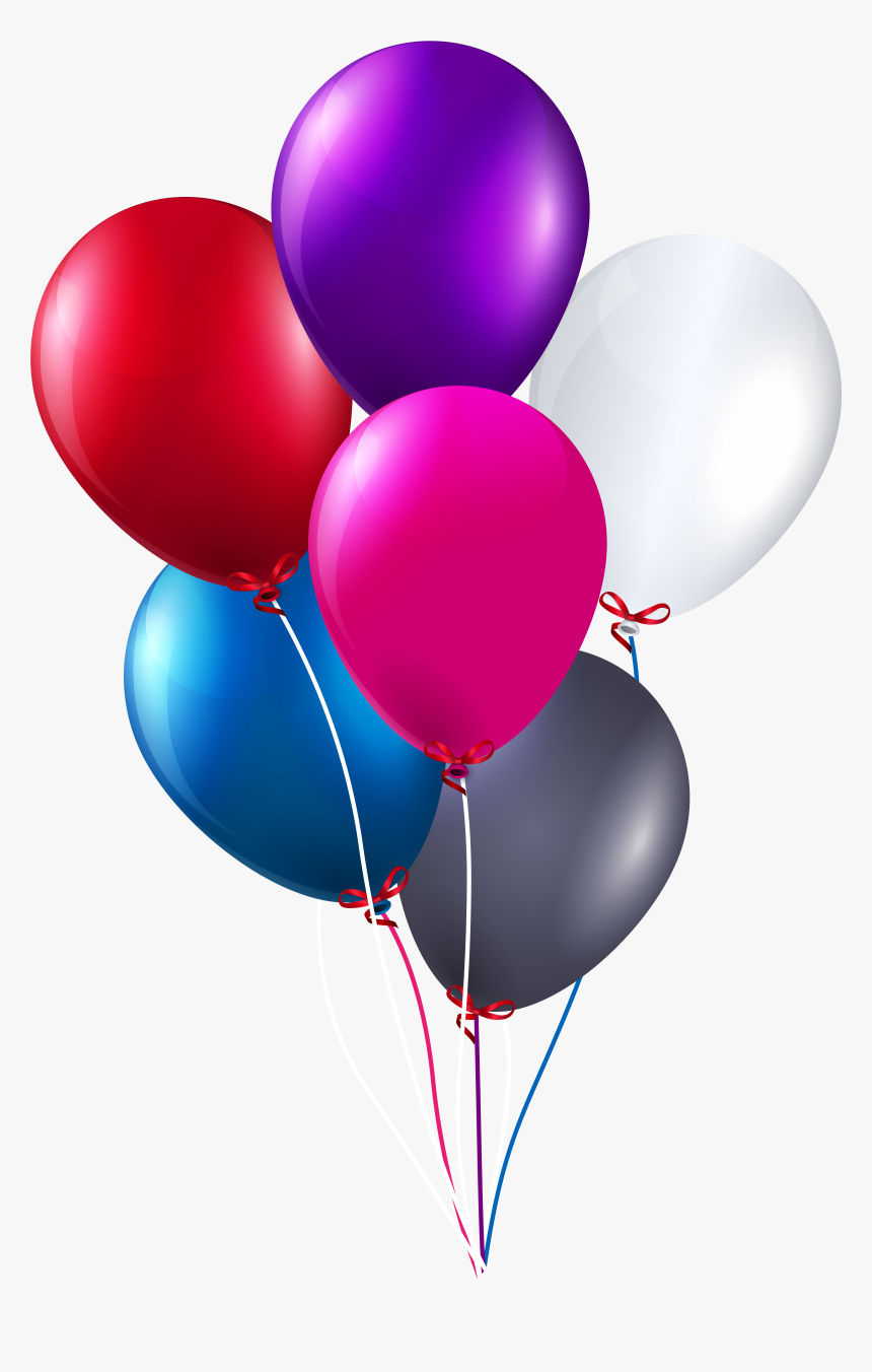 Birthday Balloons Clipart Png, Transparent Png, Free Download