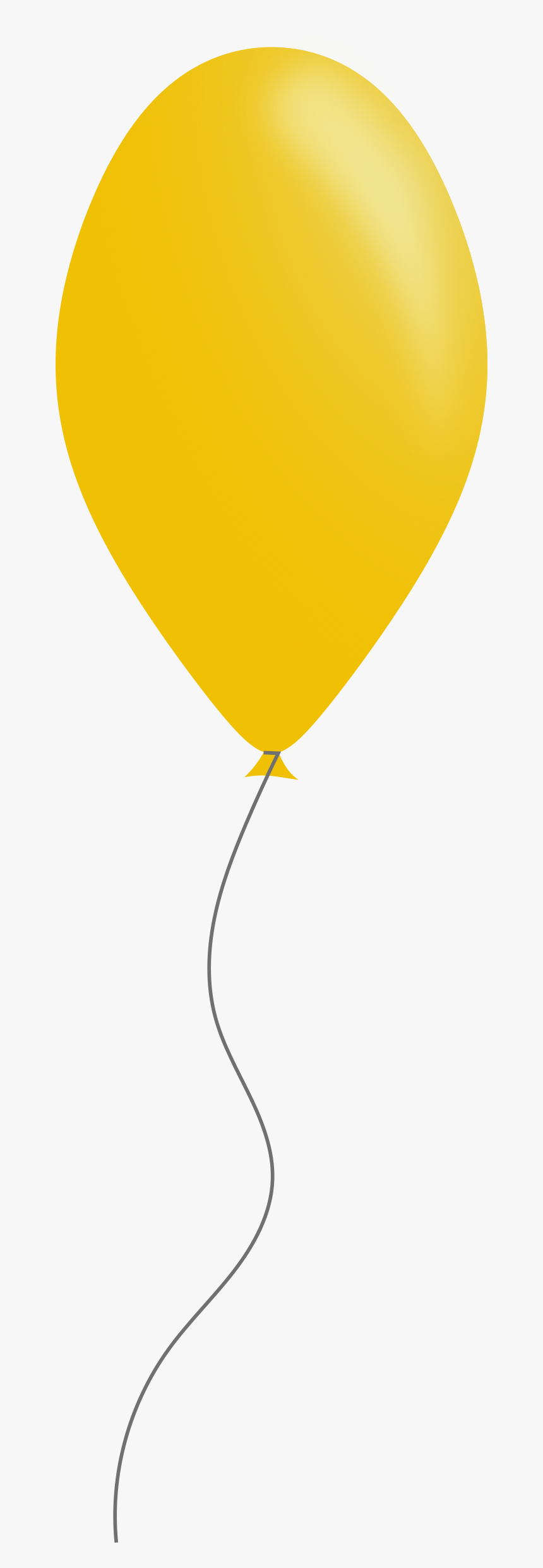 Free Download Clip Art - Balloon Cartoon Yellow Png, Transparent Png, Free Download