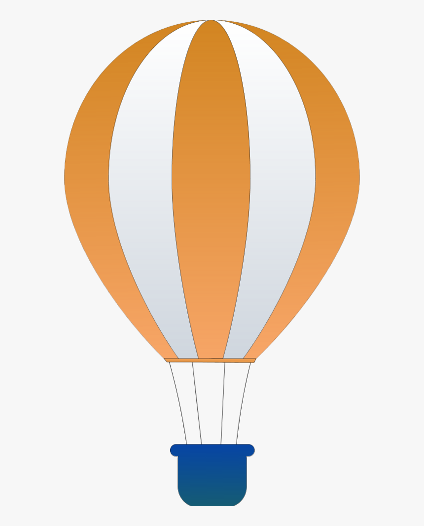 Air Balloon Png Hd Image - Hot Air Balloon Blue, Transparent Png, Free Download