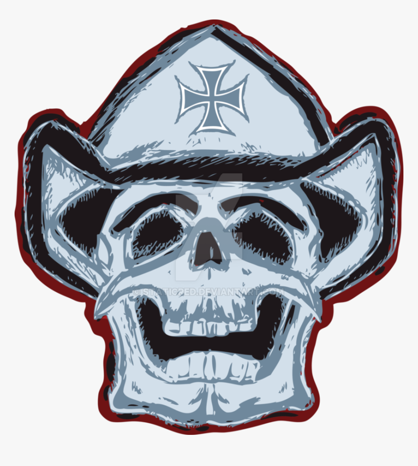 Transparent Side Skull Clipart - Skull Logo Cowboy Png, Png Download, Free Download