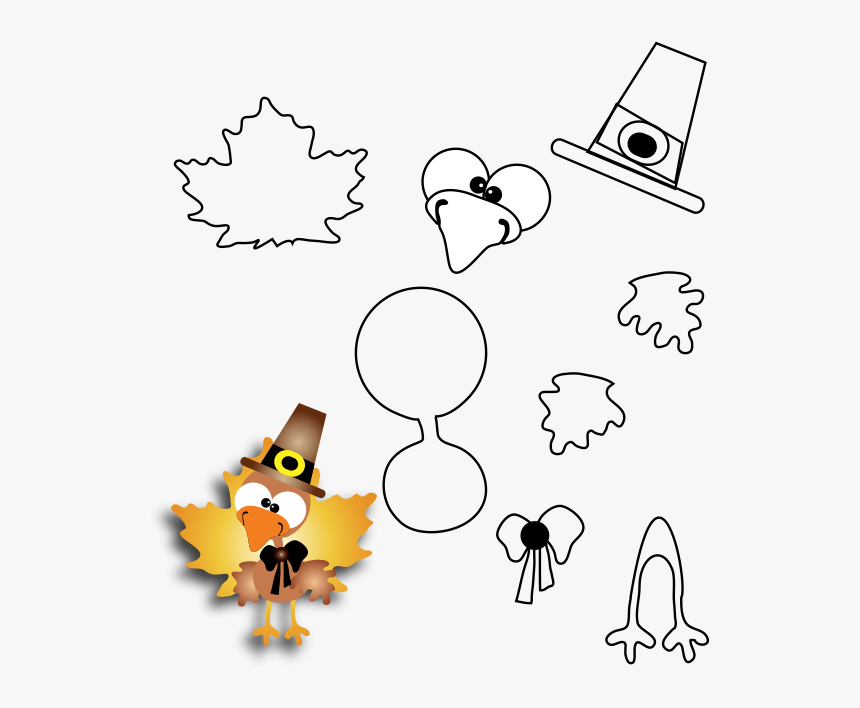 Transparent Thanksgiving Cornucopia Png - Printable Thanksgiving Arts And Crafts, Png Download, Free Download