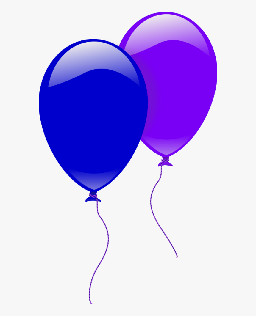 Party Balloons Two - Set Of 2 Objects Clipart, HD Png Download, Free Download
