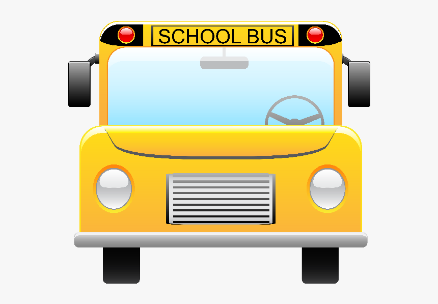 Collection Of School - School Bus Front Clipart, HD Png Download, Free Download