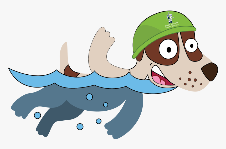 Transparent Animated Mouth Png - Dog Swimming Free Clip Art, Png Download, Free Download