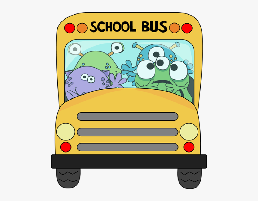 Funny Bus Png - Monster School Bus Clip Art, Transparent Png, Free Download