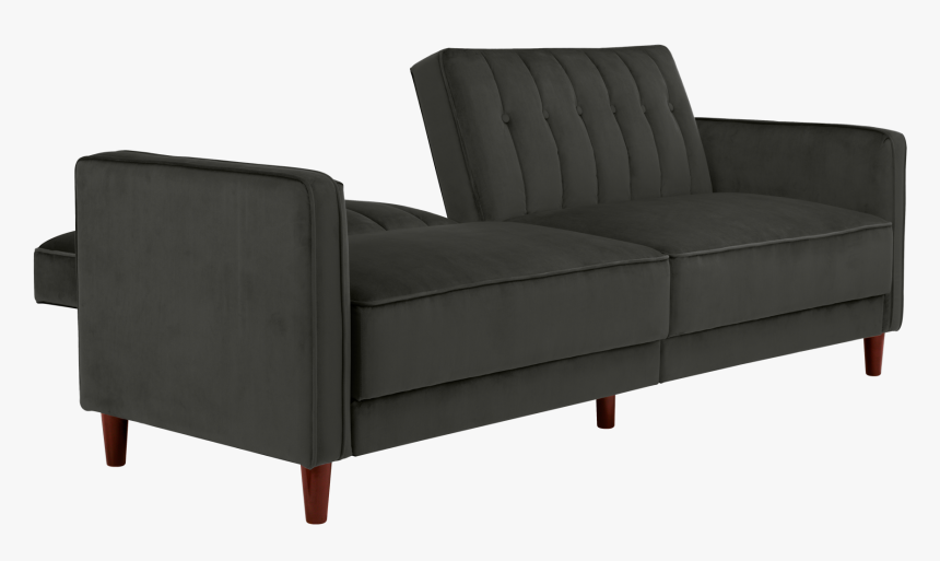 Dhp Pin Tufted Transitional Velvet Futon Couch, Multiple, HD Png Download, Free Download
