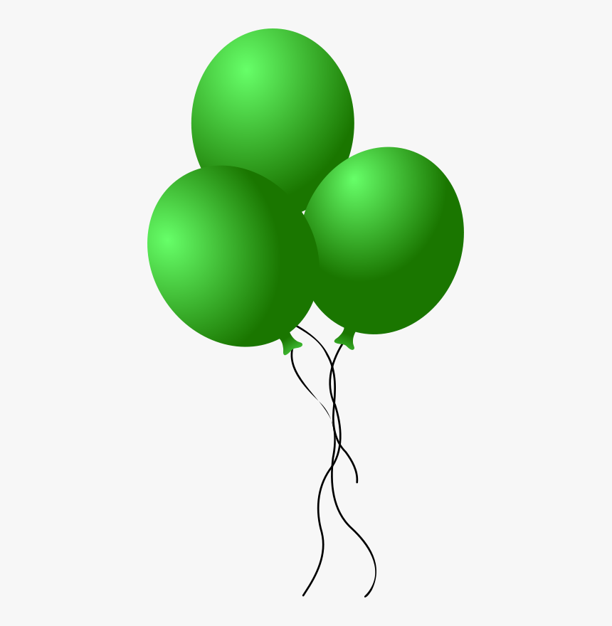 Green Balloon Vector Png, Transparent Png, Free Download