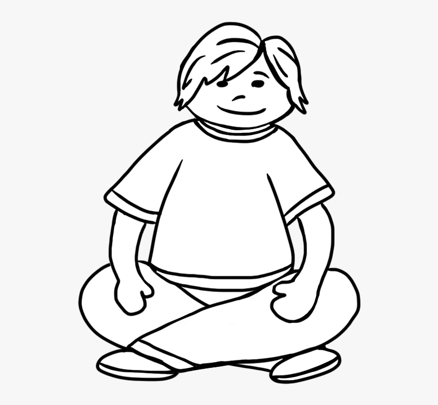 Clip Art By Carrie Teaching First - Sit Clipart Black And White, HD Png Download, Free Download