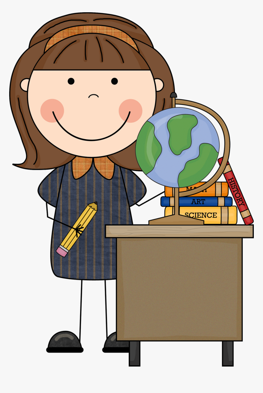 Teacher Clipart By Scrappin Doodle, HD Png Download, Free Download