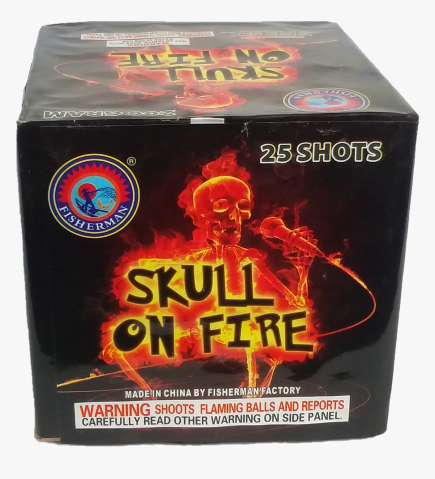 Fm2037 Skull On Fire - Flash, HD Png Download, Free Download