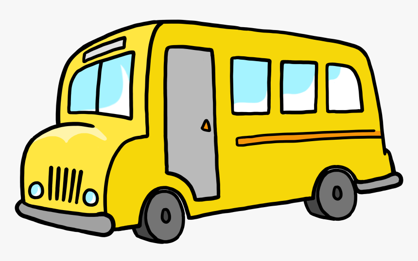 School Bus Simple Bus Clip Art Free Clipart Images - Travel Cartoon Bus Png, Transparent Png, Free Download