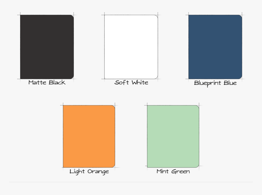 Notebook Colors All 5 - Colorfulness, HD Png Download, Free Download