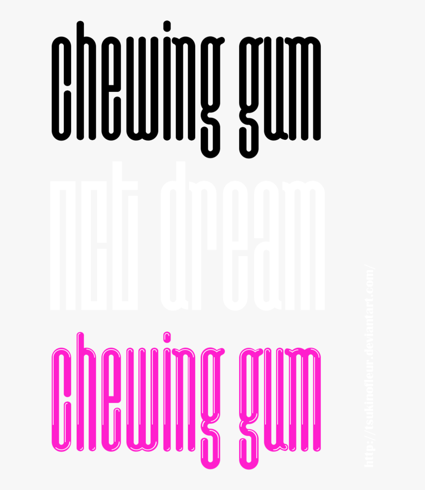 Dream Logo, Nct Logo, Nct Group, Fonts, Culture, Nct - Chewing Gum Nct Dream, HD Png Download, Free Download