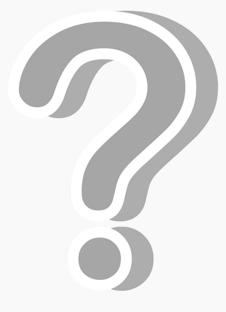 Question Mark Png - Transparent Background Translucent Question ...