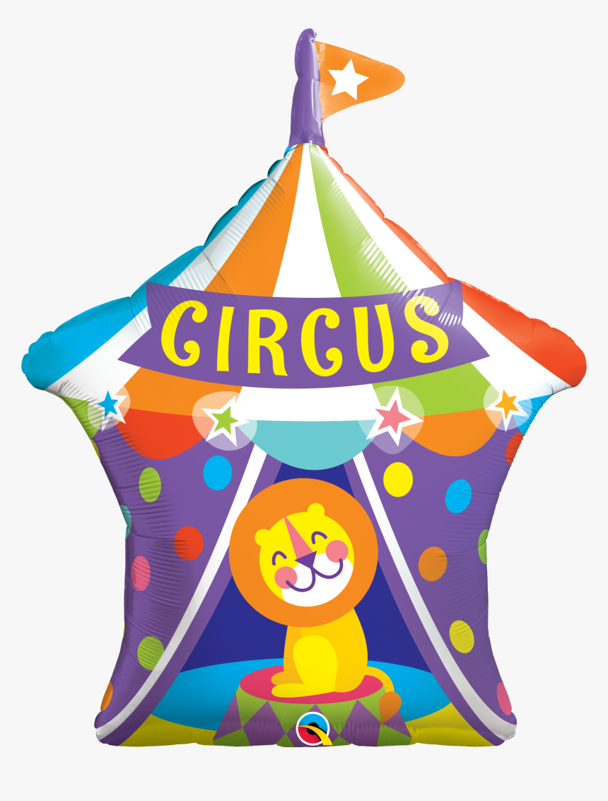 Transparent Circus Lion Png - Balao Metalizado Circo, Png Download, Free Download