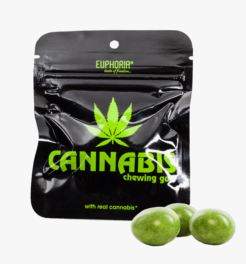 Euphoria Cannabis Chewing Gum, HD Png Download, Free Download