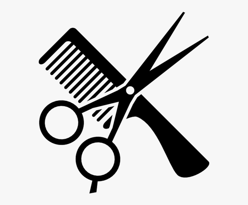 Transparent Hair Scissors Png - Hair Cut Clip Art, Png Download, Free Download