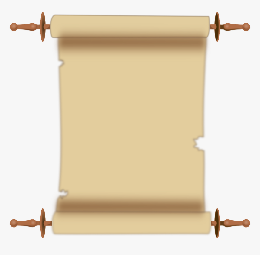 Scroll, Parchment, Document, Pergament, Paper, Papyrus - Scroll Clip Art, HD Png Download, Free Download