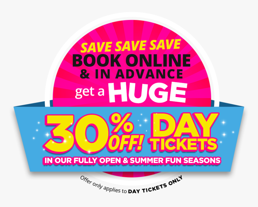 30percent Off Day Tickets, HD Png Download, Free Download