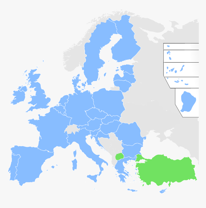 Europe Map Blank Png, Transparent Png, Free Download