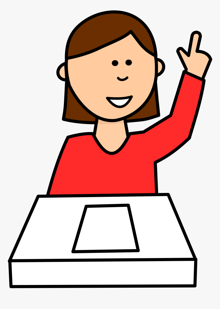 Clip Art Clipart Student Asking Question - Student Asking Question Clipart, HD Png Download, Free Download