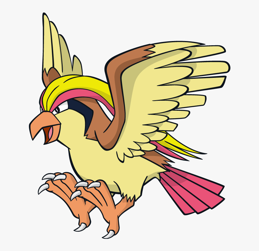 Pidgeot Pokemon Character Vector Art, HD Png Download, Free Download